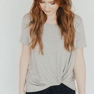 CJLA Blush Tie Tee